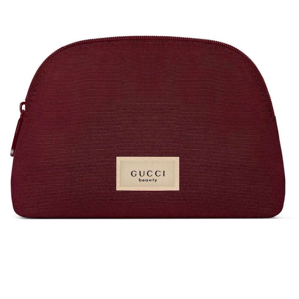 Gucci Burgundy Cosmetic Bag